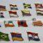 Custom Wholesale double cross flag pin badge