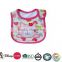 baby bib manufacturer/baby lunch bibs/ cute towel 3 layer waterproof/cute cat coustom bib