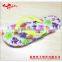 Woman water transfer printing slipper