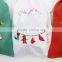 Christmas drawstring gift bags, linen laundry bag