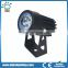 2016 Newest 100% power 3w 7w Led spotlight IP65 Outdoor Light Spot Lamp black body with 3 warranty