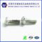dongguan hardware white galvanized pan head m4 torx screw