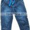 baby clothes wholesale price folded lycre cuff baby boy denim pants