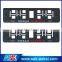 Plastic Number License Plate Frame European With LED