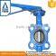 TKFM factory directly sale wafer type city heating supply branch pipeline use low pressure 6 inch wafer type butterfly valve