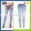European hole gems with drill jeans skinny jeans trousers big yards
