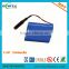 High Quality Rechargeable Lithium Polymer 7500mah 7.4V miner's lamp battery pack