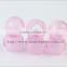 customized pink glass stone round shape large hole gemstone beads                        
                                                                                Supplier's Choice