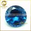 round brilliant cut 8.0mm blue spinel 119# synthetic gemstone