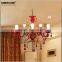 Royal Palace Acrylic Chandelier with Colored Beading MD2650