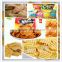 1000kg/h Automatic Extruded Snack Food Fried Wheat Flour Bugle line