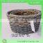 willow Material and Garden Usage circular flower basket