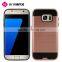 IVYMAX top quality hybrid metallic rubberized hard cover phone case for samsung galaxy s7