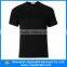 Bulk wholesale black blue round or v neck blank men short sleeve t shirt