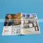 Magazine printing services with perfect binding, four color, film laminated