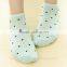 For girls!custom design candy color lovely small dots women socks boat socks