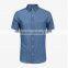 Custom made apparel wholesale 100% egyptian cotton sweat resistant business slim fit linen dress shirt design