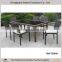 High quality wicker rattan used teak outdoor furniture