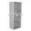 Linen fabric CD/DVD storage rack collection, 3/4/5/6 tier CD/DVD rack