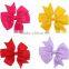 Sweet Multi Color Butterfly Ribbon Hair Clips For Girls