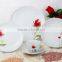 Exclusive moon shape plates porcelain dinnerwares ceramic dinner set