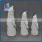 personalized ceramic christmas snowman shape candle holder