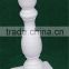 Cheap White Wooden Pillar Tealight Candle Holders Wholesale