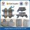 india Bajaj motorbike brake shoes, motor bicycle brake pad, disc brake plate for motorcycle