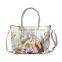 2016 newest design handbag nice lady handbag fashion PU handbag with wallet
