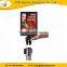 sign holder stanchions hotel queue barrier with a4 sign holder