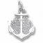 alloy charms and pendants 3 Dimensional anchor charms for bracelet
