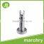 MH-3014 Stainless Steel Toilet Adjustable Legs Toilet Cubicle Hardware                        
                                                Quality Choice