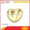 Cool heart shape decoration with high quality zinc alloy , handbag accessories .
