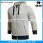 Custom designs high quality plain royal navi blue pullover zipper hoodie