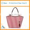 2016 new style canvas tote Shouler bag leather handle fashion handbags brands with tassel