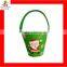 christmas stanta felt baskets