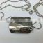 professional customized laser engraved military dog tags