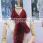 winter warm fur shawls women ladies fox fur scarf