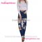 Top Selling Ripped Ladies Jeans Top Design Women Wholesale Price