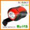 Mini Hand Crank Generator Powered Rechargeable LED Flashlight