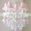 No. 0504-P-018 chandelier glass spare parts crystal chandelier low ceiling wedding cake stand for sale