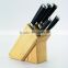 AH19 bamboo handle stainless steel 6pcs kitchen knife set                        
                                                Quality Choice