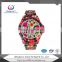 oem&odm watch factory custom logo colorful leather minimalist casual woman watch                        
                                                                                Supplier's Choice