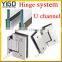 Stainless Steel Glass Door Hinge