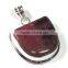 Rhodonite jewelry 925 sterling silver pendant Indian semi precious gemstone pendant