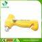 4 in 1 3 led with emergency hammer rechargeable led flashlight