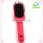 Hot sale fashion plastic hair brush pink magic hair brush for girls