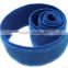 High quality eco-friendly elastic hook and loop fastener tape, logo printed elastic hook and loop tape