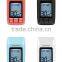 USB rechargeable Rainproof LCD Backlight Bike Odometer bicycle light