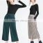 High Waist Cropped Flowing Palazzo Pants/ Trousers For Woman LV1055